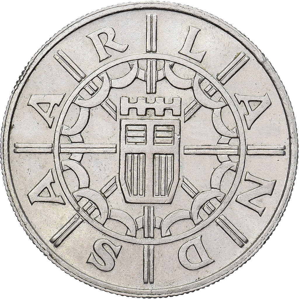 SARRE, 100 Franken, 1955, Paris, Cobre - níquel, SC, Gadoury:4a, KM:4