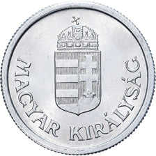 Ungheria, 1 Pengö, 1942, Alluminio, BB+, KM:510