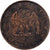 Francia, 2 Centimes, 1856, Bordeaux, Bronzo, MB+, KM:796.6