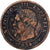 Francia, 2 Centimes, 1854, Lille, Bronzo, MB, KM:796.6