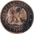 Francia, 2 Centimes, 1854, Lille, Bronzo, MB, KM:796.6