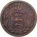 Guernsey, 8 Doubles, 1864, Heaton, Koper, FR+, KM:7