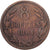 Guernsey, 8 Doubles, 1864, Heaton, Copper, VF(30-35), KM:7