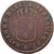 France, Louis XVI, Sol, Sol ou sou, 1787, La Rochelle, Copper, VF(30-35)