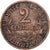 France, 2 Centimes, Dupuis, 1907, Paris, Bronze, EF(40-45), Gadoury:107, KM:841