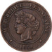 France, 5 Centimes, Cérès, 1884, Paris, Bronze, EF(40-45), Gadoury:157a