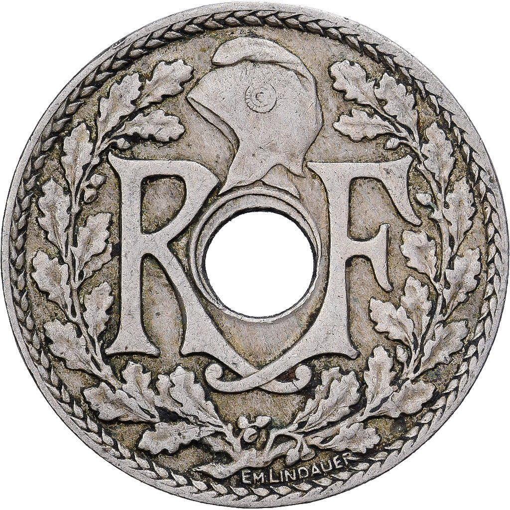 France, 10 Centimes, Lindauer, 1934, Copper-nickel, EF(40-45), Gadoury:286