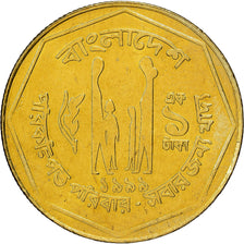 Bangladesh, 1 Taka, 1999, laiton, SC, KM:9b