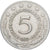Yugoslavia, 5 Dinars, 1972, Belgrade, Níquel, MBC+, KM:58