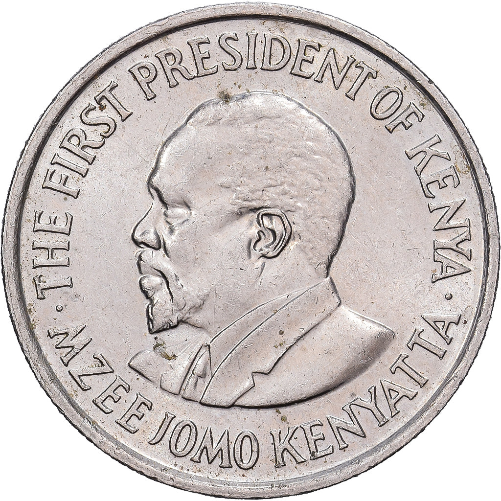 Kenya, 50 Cents, 1974, Cupro-nickel, TTB, KM:13