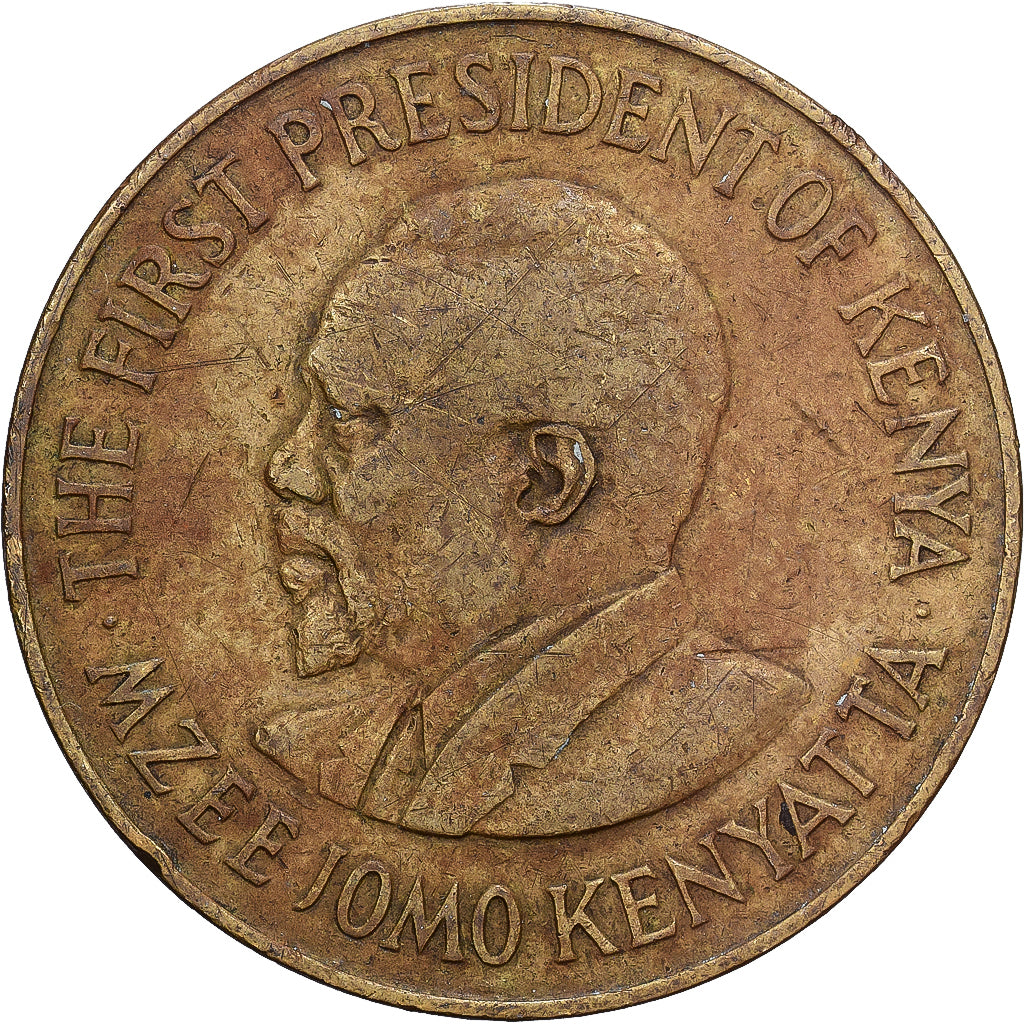 Kenya, 10 Cents, 1970, Nickel-Cuivre, TB+, KM:11