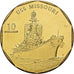 Marshall Eilanden, 10 Dollars, 1998, laiton, PR, KM:453