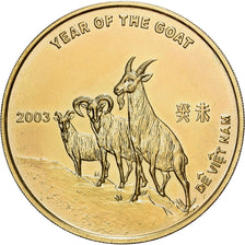 Vietnam, 1000 Dông, 2003, Singapore, Nordic gold, SC