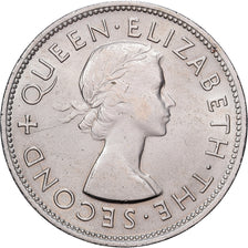 Nueva Zelanda, 1 Crown, 1953, Royal Mint, Cobre - níquel, EBC+, KM:30