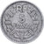 Moneta, Francja, Lavrillier, 5 Francs, 1948, Paris, EF(40-45), Aluminium