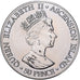 Isla Ascensión, 50 Pence, 2001, Cuproníquel, MBC+, KM:14