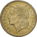 Frankreich, 5 Francs, Lavrillier, 1946, Paris, Aluminum-Bronze, S+