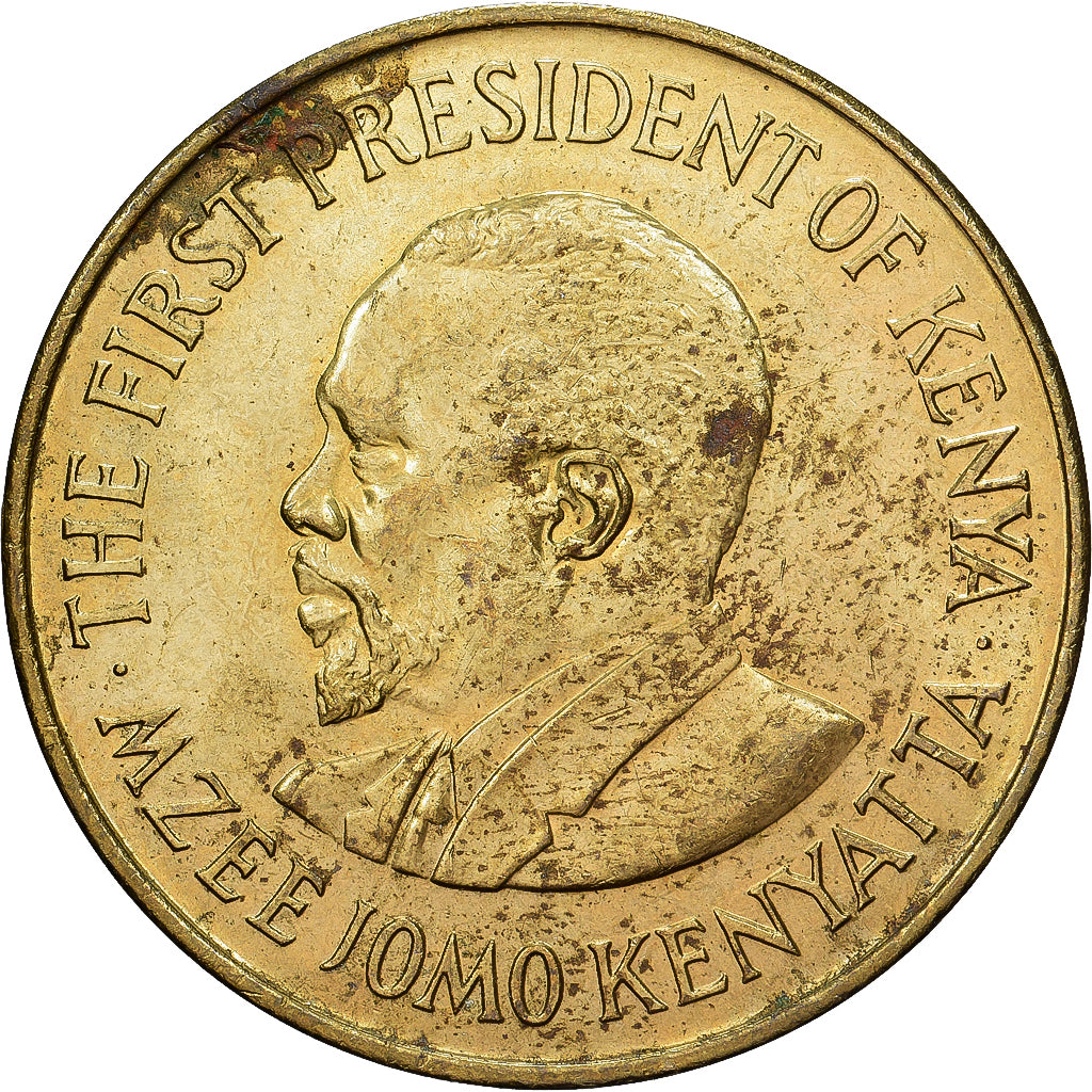 Kenya, 10 Cents, 1971, Nickel-Cuivre, TTB, KM:11