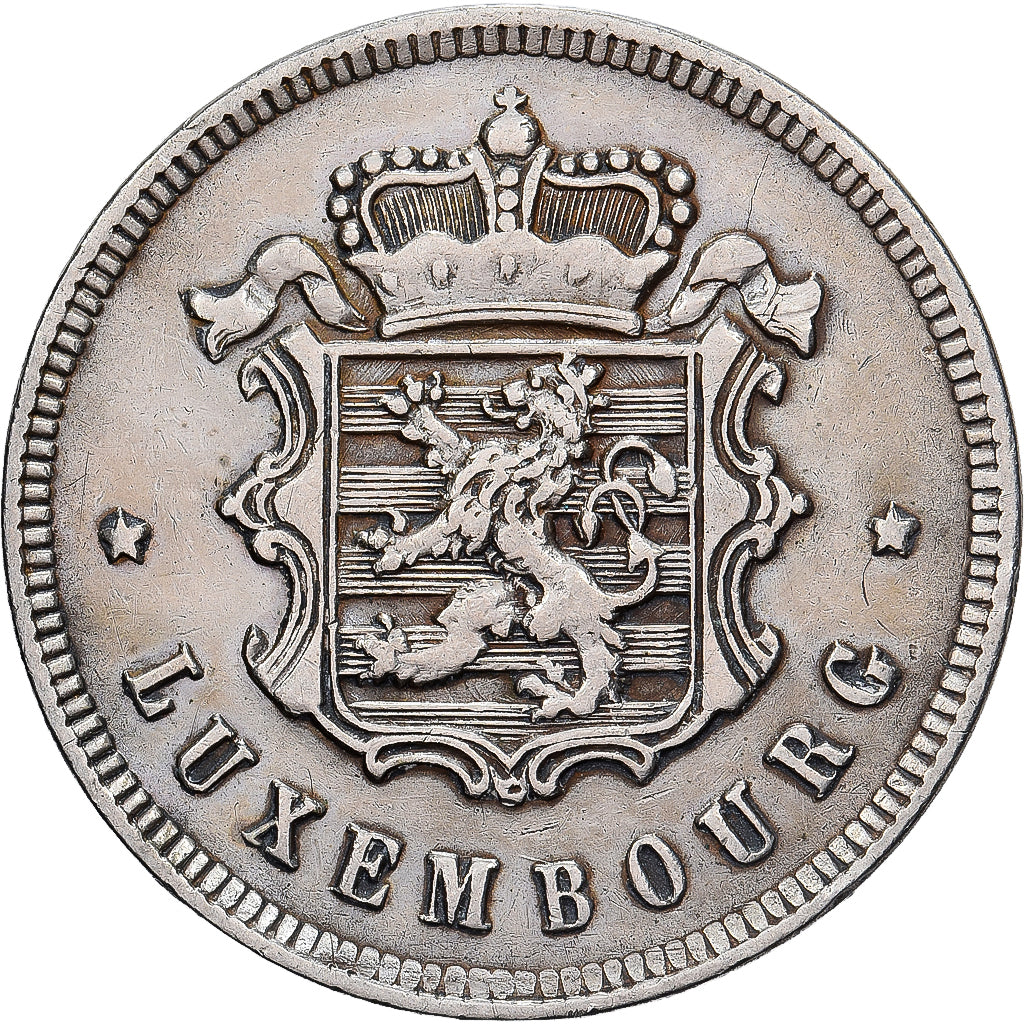 Luxemburg, Charlotte, 25 Centimes, 1927, Kupfer-Nickel, SS+, KM:37