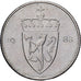 Norwegen, 50 Öre, 1988, Royal Norwegian Mint, Kupfer-Nickel, SS+, KM:418