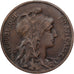France, 10 Centimes, Dupuis, 1908, Paris, Bronze, TB+, Gadoury:277, KM:843