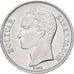 Venezuela, 2 Bolivares, 1967, Aço Revestido a Níquel, AU(50-53), KM:43a.1