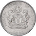 Nigeria, Elizabeth II, Naira, 1991, Nickel plated steel, S, KM:14