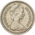 Gran Bretaña, Elizabeth II, Pound, 1984, Níquel - latón, BC+, KM:934