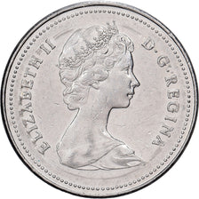 Canada, 5 Cents, 1980, Monnaie royale canadienne d'Ottawa, Nickel, EF(40-45)