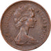 Wielka Brytania, Elizabeth II, New Penny, 1974, Brązowy, VF(30-35), KM:915