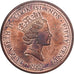 Cook Islands, Elizabeth II, 50 Cents, 1930 Australian Penny, 2007, Cuivre