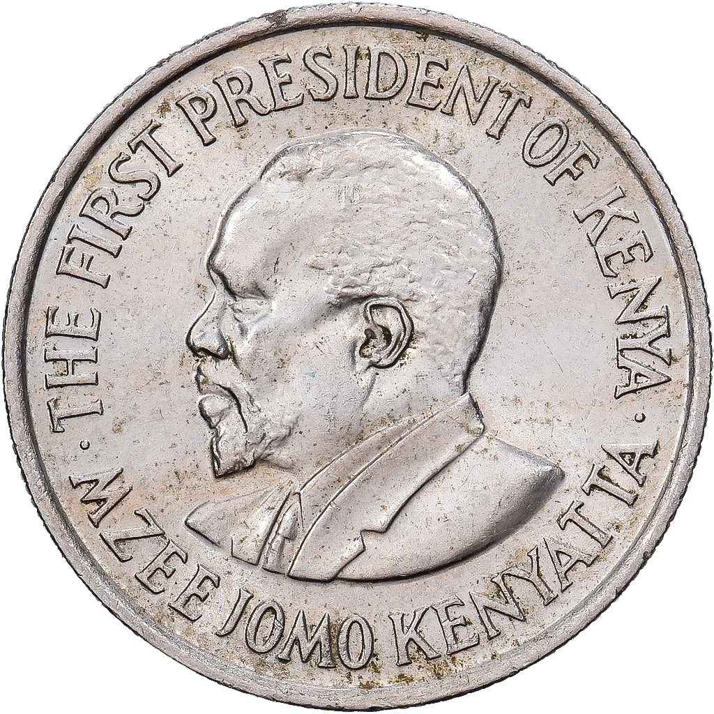Kenya, 50 Cents, 1974, British Royal Mint, Cupro-nickel, TB+, KM:19