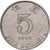 Moneda, Hong Kong, Elizabeth II, 5 Dollars, 1993, MBC, Cobre - níquel, KM:65