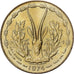 Stati dell'Africa occidentale, 10 Francs, 1974, Alluminio-nichel-bronzo, BB+