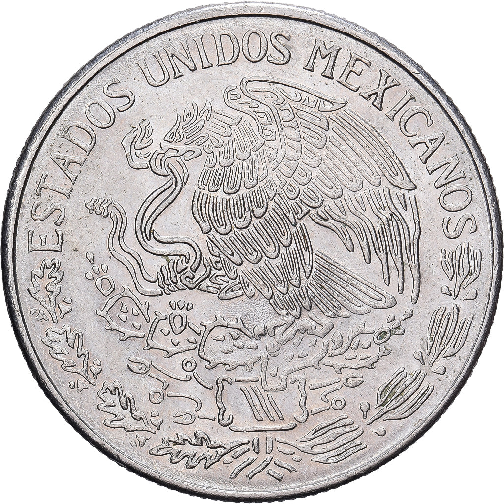 Messico, Peso, 1971, Mexico City, Rame-nichel, BB, KM:460