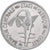 Coin, West African States, 100 Francs, 1968, Paris, EF(40-45), Nickel, KM:4