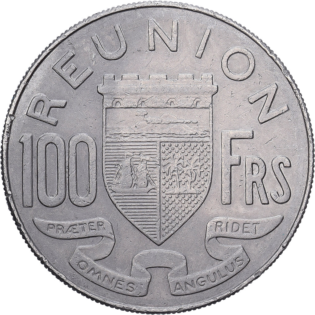 Réunion, 100 Francs, 1964, Paris, Nickel, FR+, KM:13