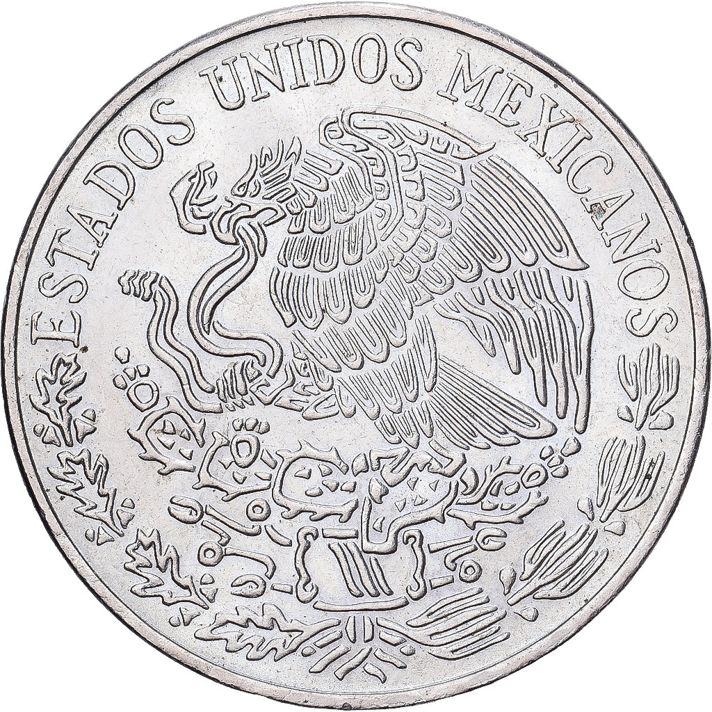 Messico, 5 Pesos, Vicente Guerrero, 1973, Mexico City, Rame-nichel, BB+, KM:472