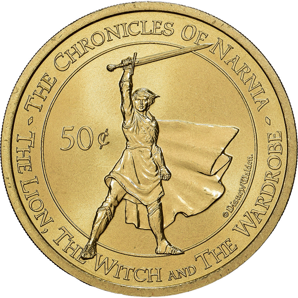 Nowa Zelandia, 50 Cents, LE MONDE DE NARNIA, 2006, Royal Australian Mint