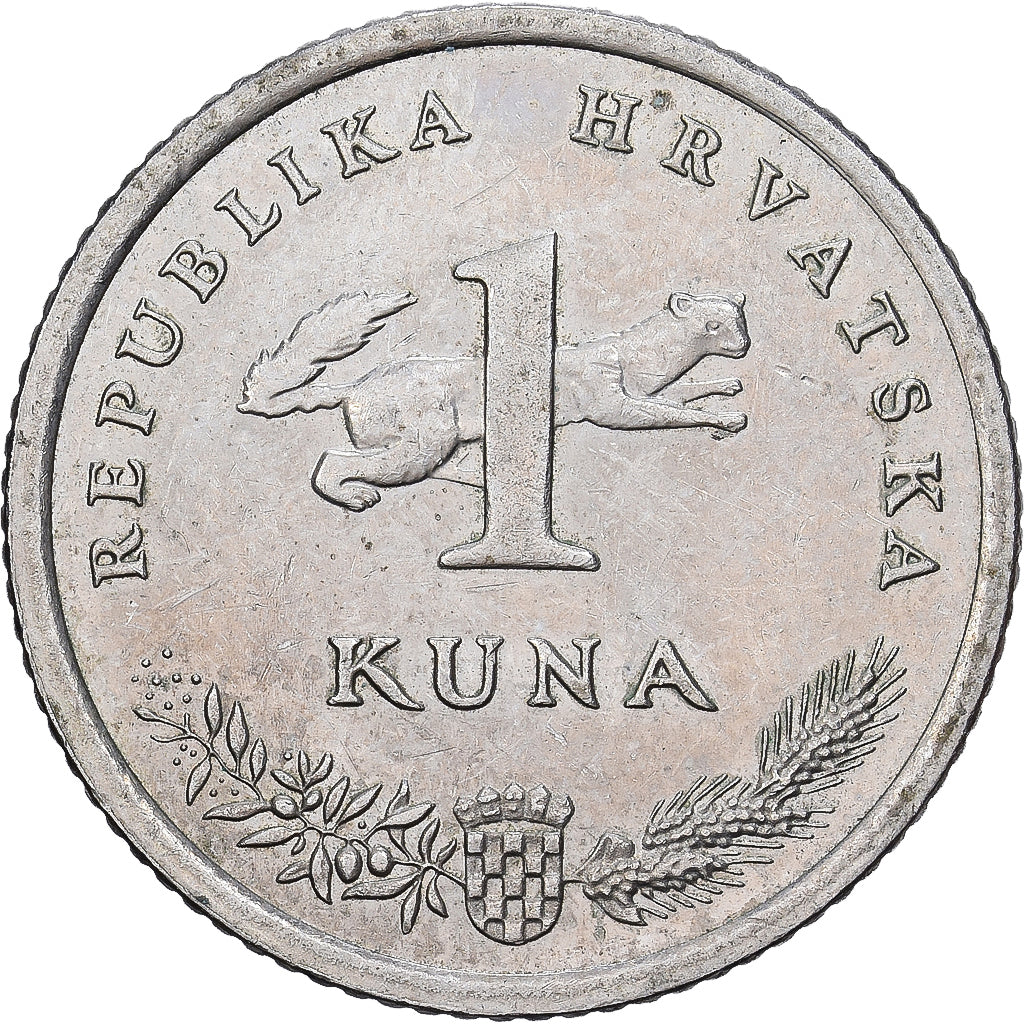 Kroatië, Kuna, 1999, Copper-Nickel-Zinc, ZF, KM:9.1