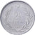 Turkey, 2-1/2 Lira, 1967, Istanbul, Stainless Steel, EF(40-45), KM:893.2