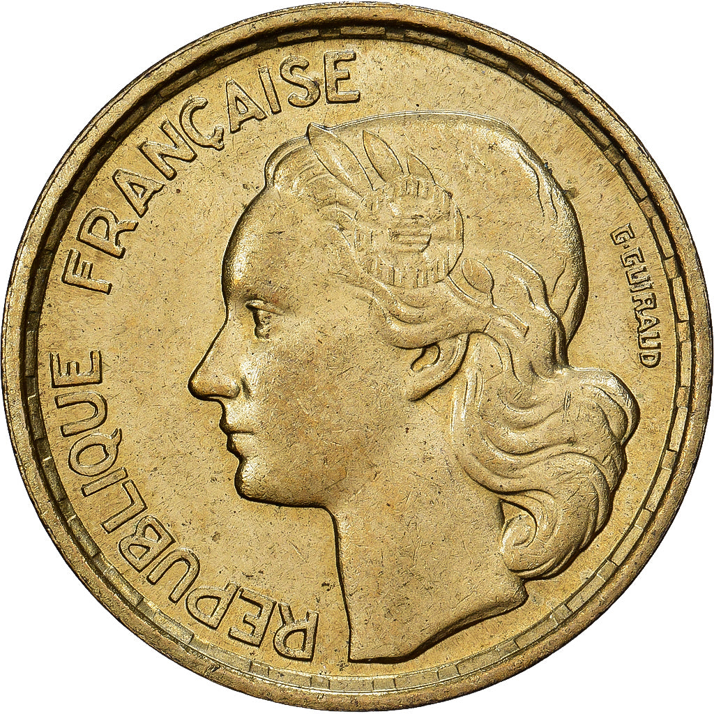 Frankreich, 10 Francs, Guiraud, 1958, Paris, Cupro-Aluminium, SS, Gadoury:812