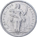 Polinesia francese, Franc, 1983, Paris, Alluminio, BB+, Lecompte:23g, KM:11