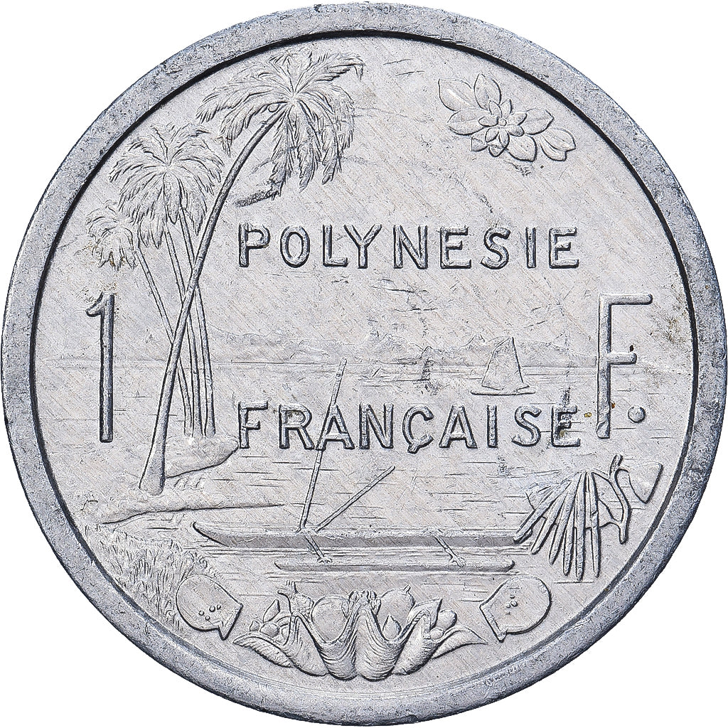 Polinesia francese, Franc, 1983, Paris, Alluminio, BB+, Lecompte:23g, KM:11