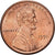 Estados Unidos, Cent, Lincoln Cent, 1991, Philadelphia, Cobre chapado en cinc