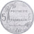 French Polynesia, 5 Francs, 2012, Paris, I.E.O.M., Aluminum, EF(40-45), KM:12