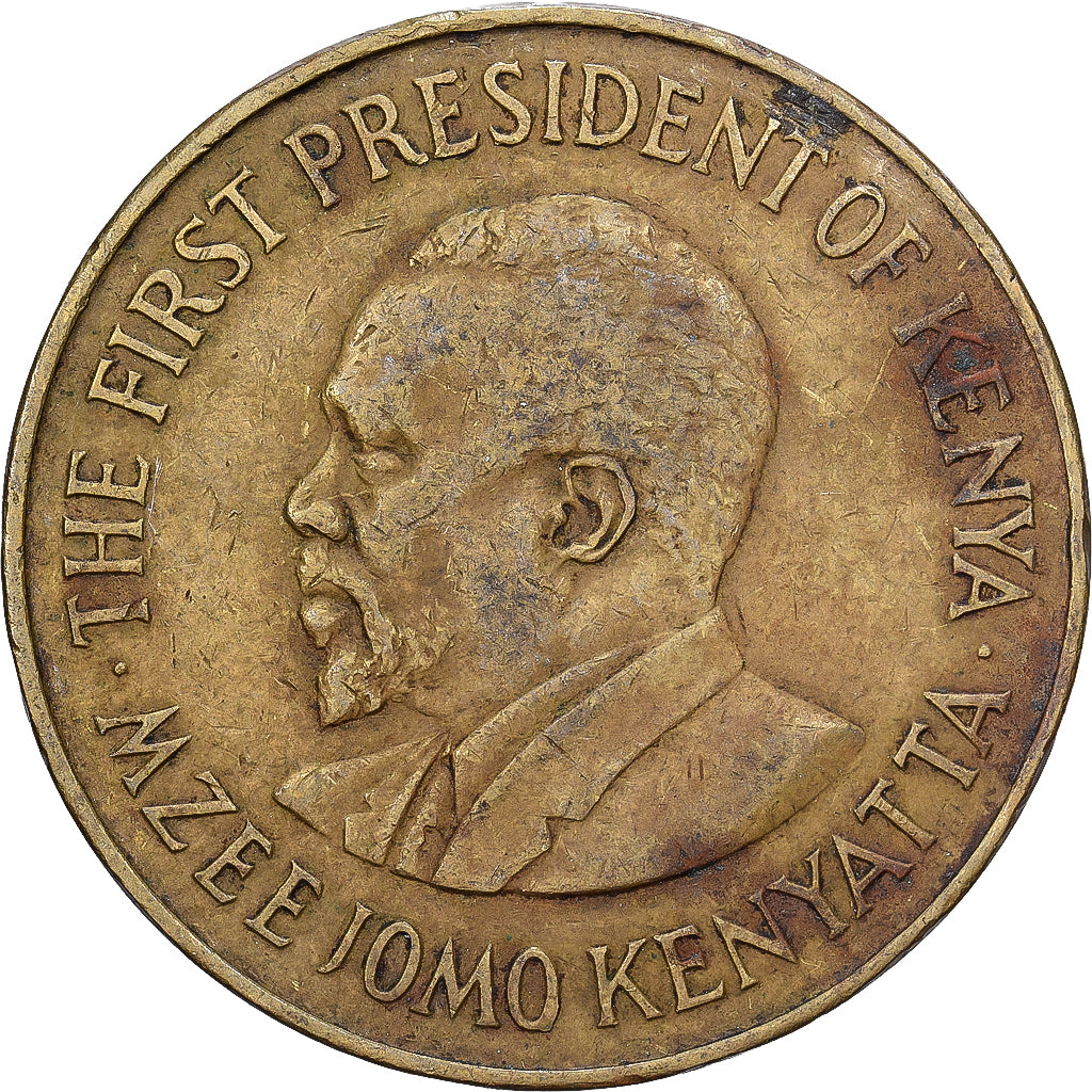 Kenya, 10 Cents, 1971, Nickel-Cuivre, TB+, KM:11