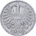 Austria, Schilling, 1947, MUNZE OSTERREICH, Alluminio, MB+, KM:2871