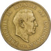 Danemark, Frederik IX, 2 Kroner, 1952, Copenhagen, Bronze-Aluminium, TTB
