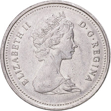 Canada, Elizabeth II, 25 Cents, 1982, Royal Canadian Mint, Nickel, VF(30-35)